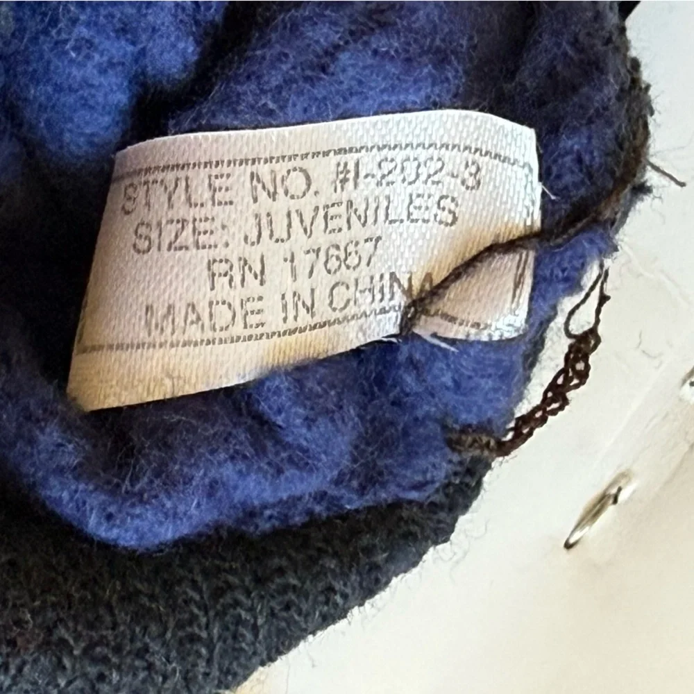 NWT Boys Blue Cotton Jersey Knit Lightweight Gloves